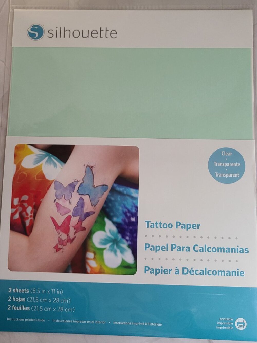 Silhouette Cameo Sticker Sampler Accessories Papers Lot of 5 - Picture 2 of 15